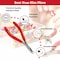 A2Z Scilab Jewelry Making Pliers Slim Bent Nose Professional Repair Stainless Steel Tool with Cushion Grip A2Z-ZR944 - alternate 6